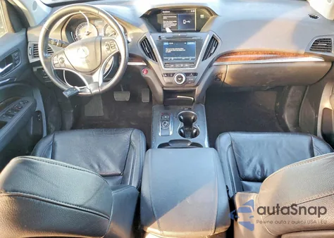 2018 Acura Mdx z USA, uszkodzony, nr VIN 5J8YD3H31JL008679